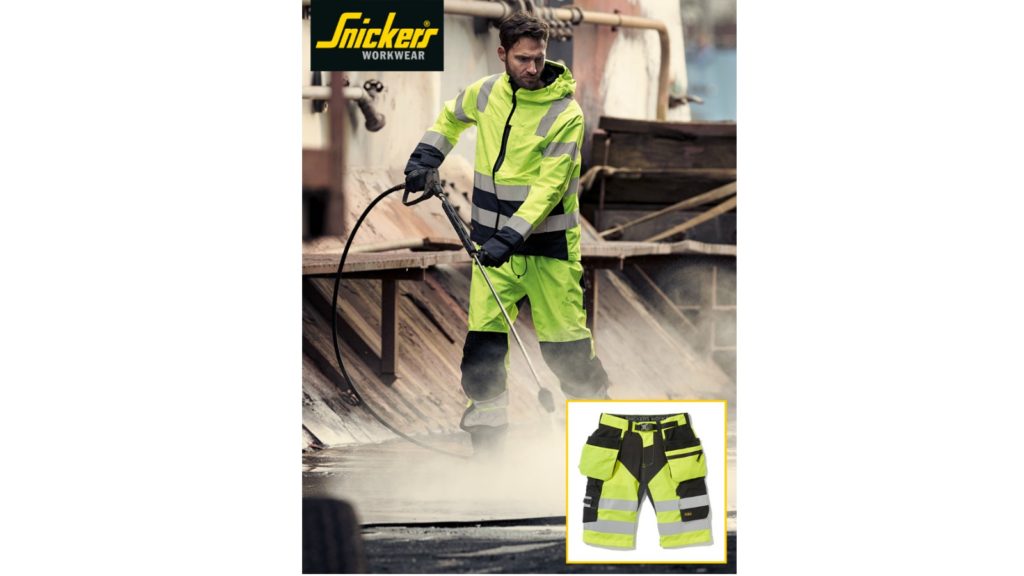 Snickers introduces summer Hi Vis 1