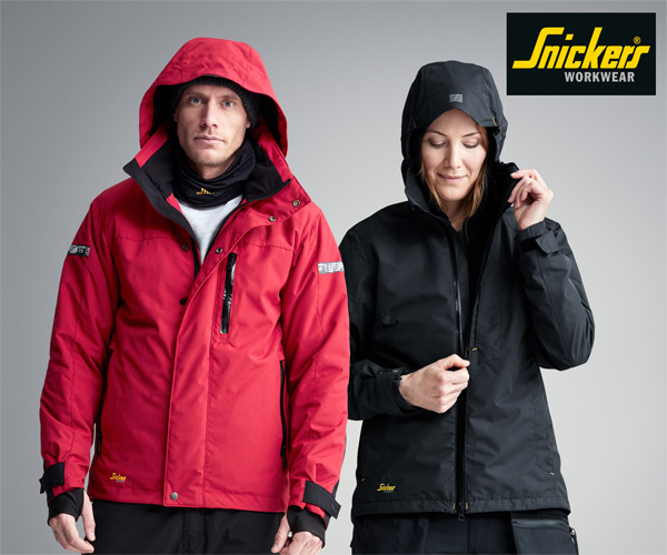Snickers unveils waterproof jackets 1