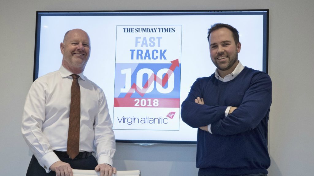 Harrison Bathrooms ranked in Fast Track 100