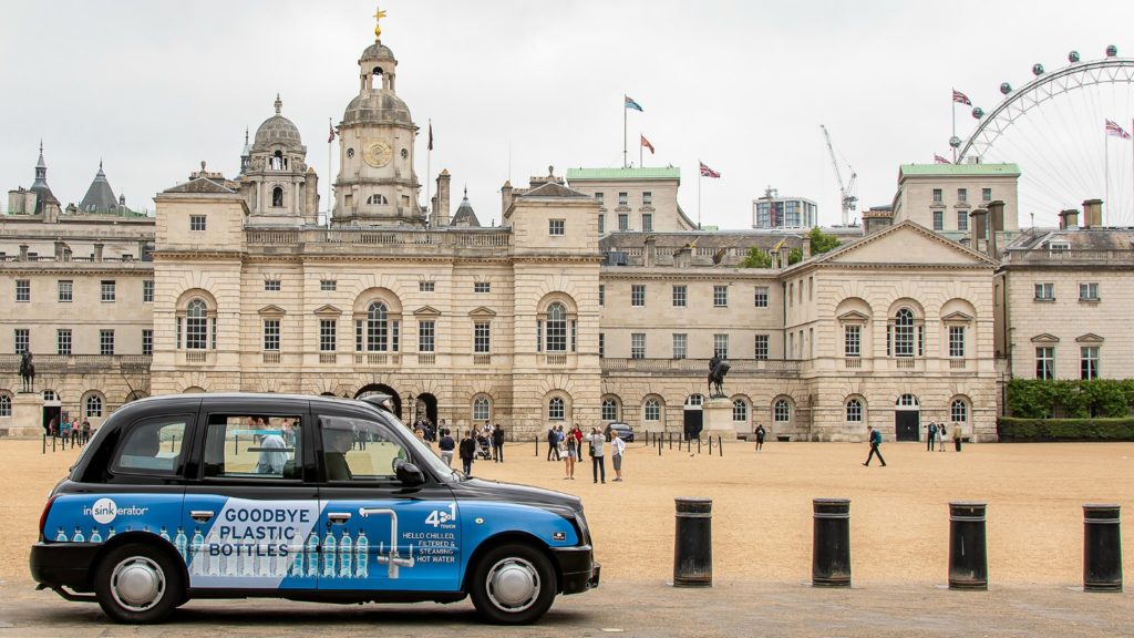 InSinkErator launches London Taxi ad campaign