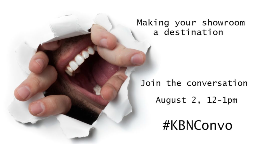 #KBNConvo discusses destination showroom design