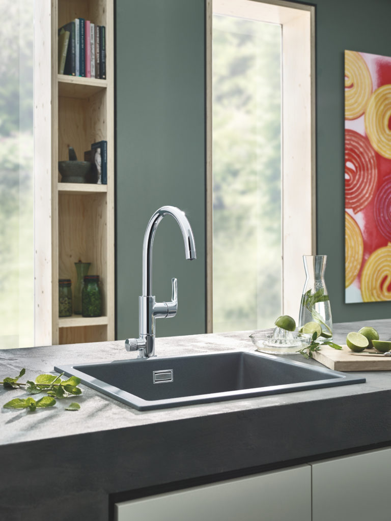 Filtered water on tap from Grohe