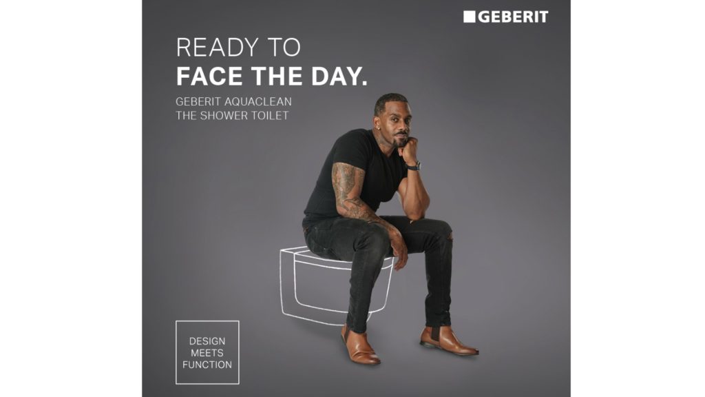 Geberit teams up with celebrity for