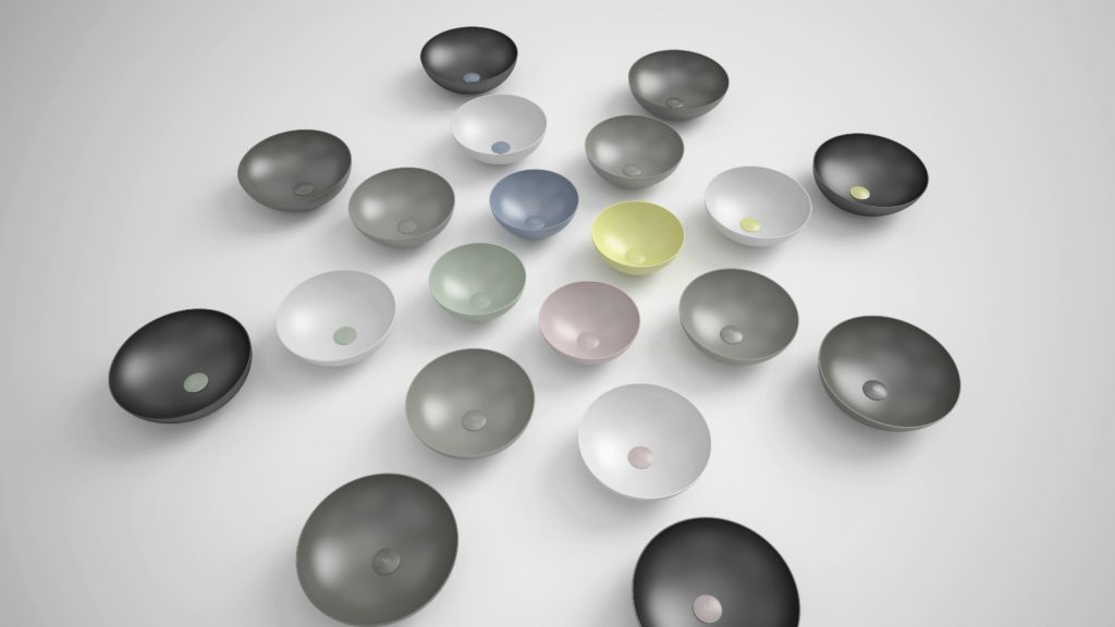Glass Design unveils Slide basin