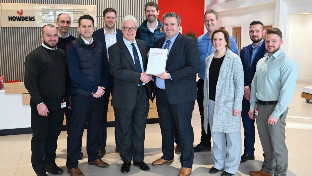Howdens awarded Manufacturing Guild Mark