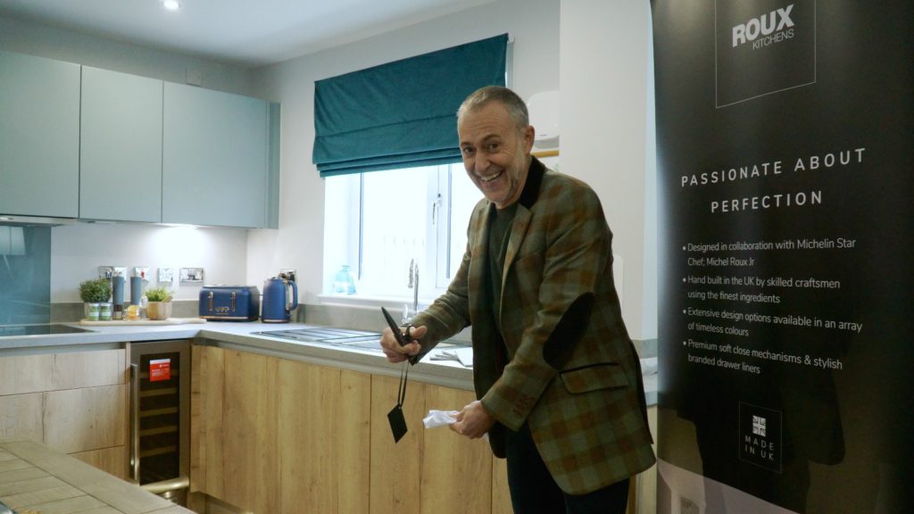 Michel Roux kitchen appears in first Scottish showhouse