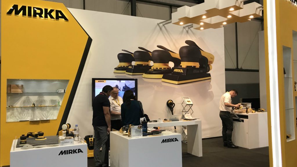 Mirka introduces sanding equipment at Kbb Birmingham