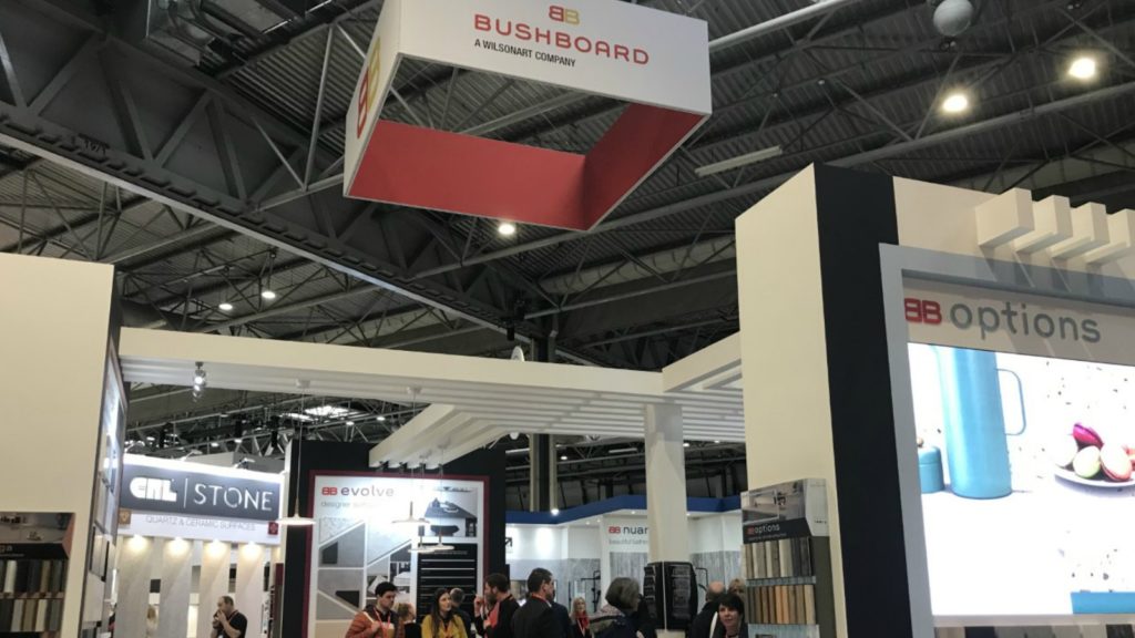 VIDEO: Bushboard overhauls worktop brands at Kbb Birmingham