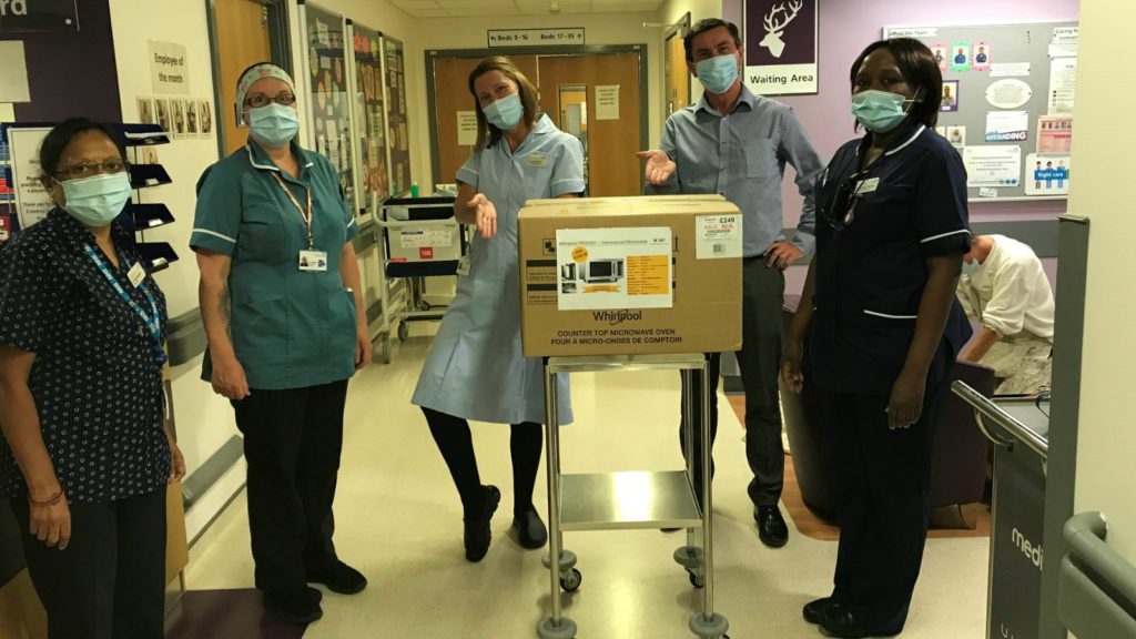 Whirlpool UK donates appliances to NHS