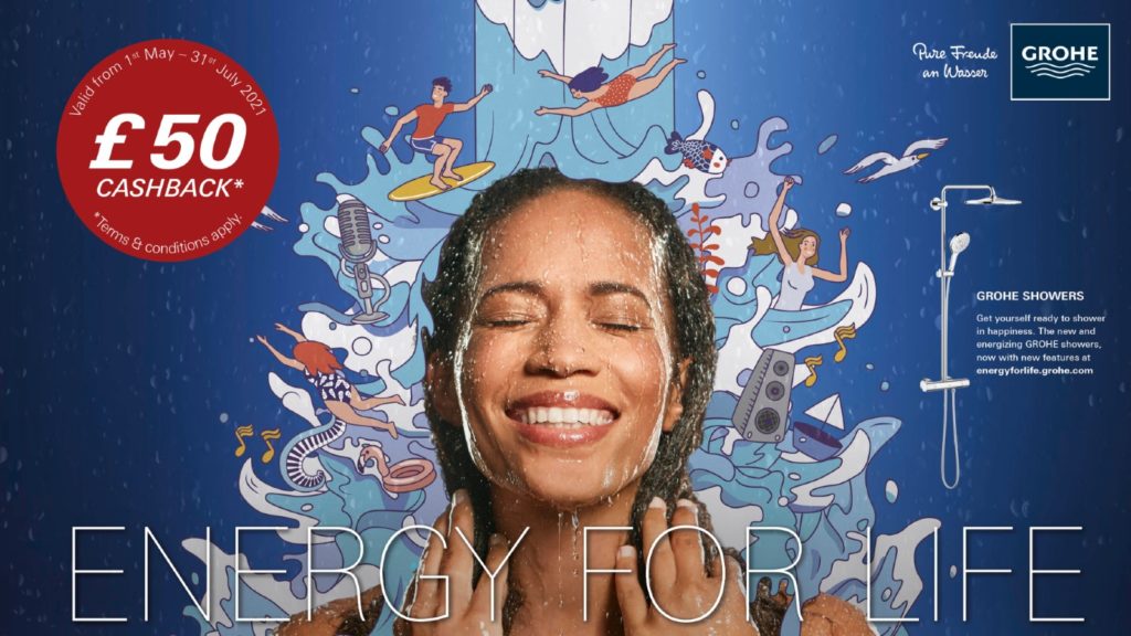 Grohe launches Energy for Life shower campaign