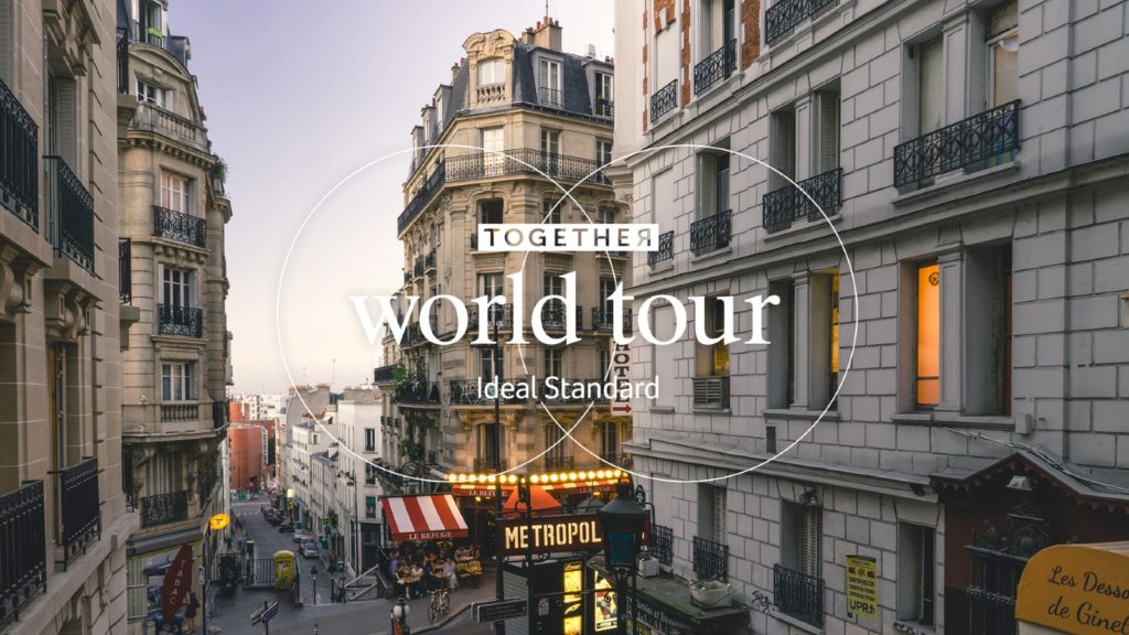 Ideal Standard World Tour opens in Paris
