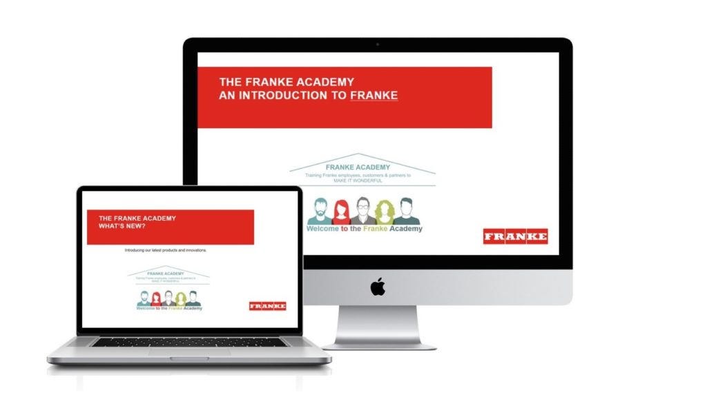 Franke launches online training academy