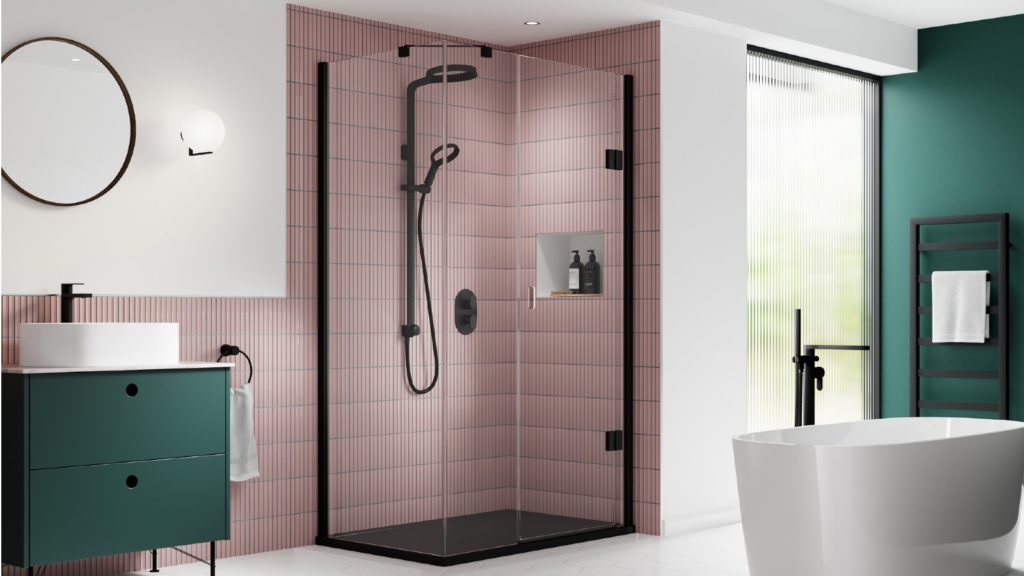 Kudos Showers | Pinnacle8 Frameless enclosure