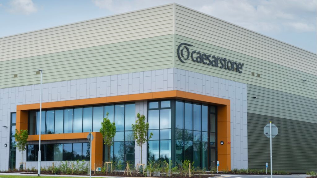 Caesarstone opens Irish distribution centre