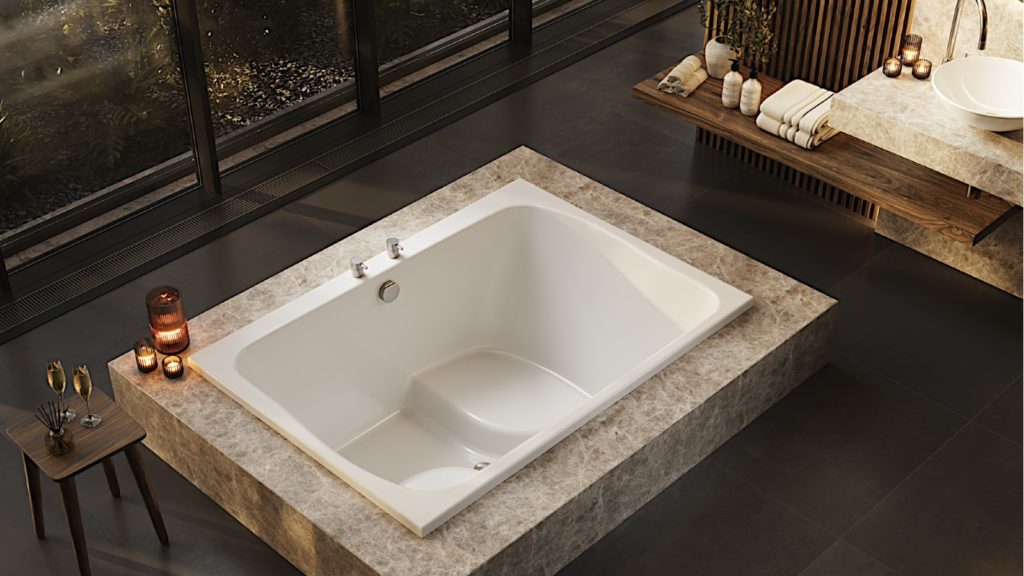 Cabuchon Bathforms | Futari two-person tub