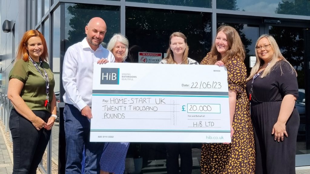 HiB announces charity partnership with £20k donation