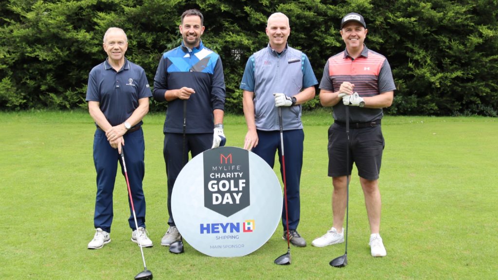 MyLife charity golf day raises £4,288