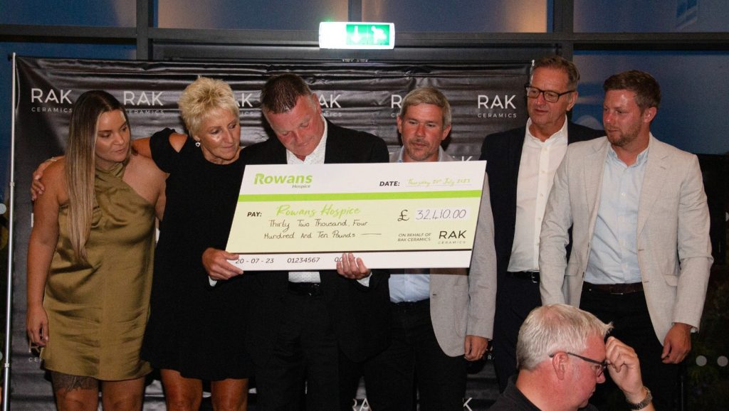 RAK Ceramics golf day raises £30k for charity