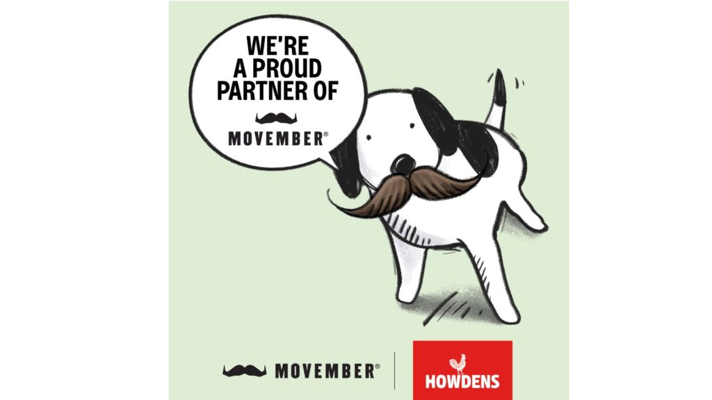 Howdens partners with Movember