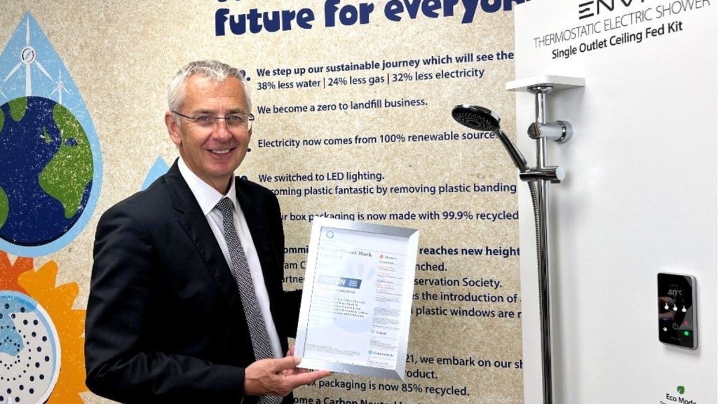 Triton Showers awarded Carbon Neutral certification for second year