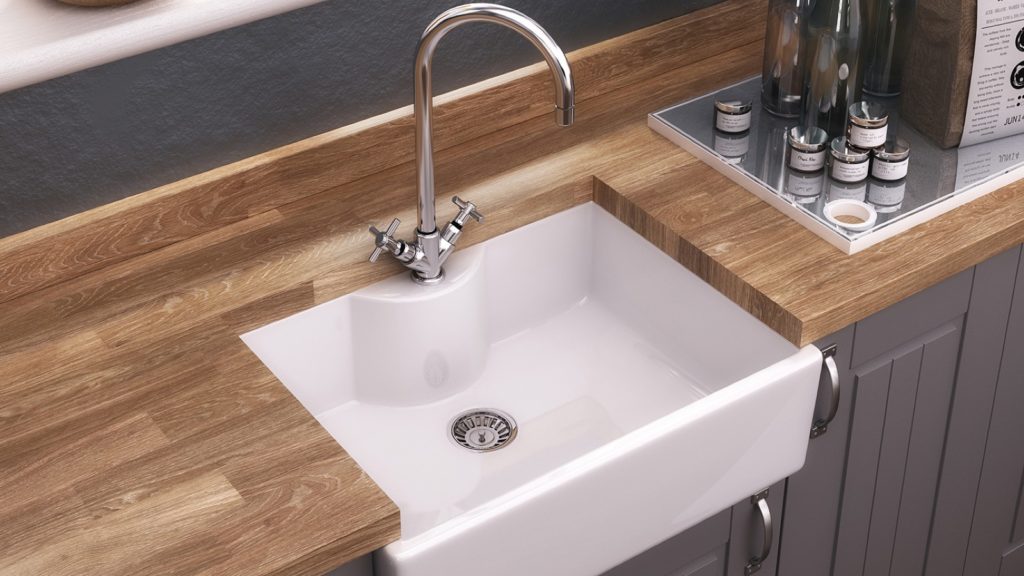 Nuie | Fireclay sinks and taps