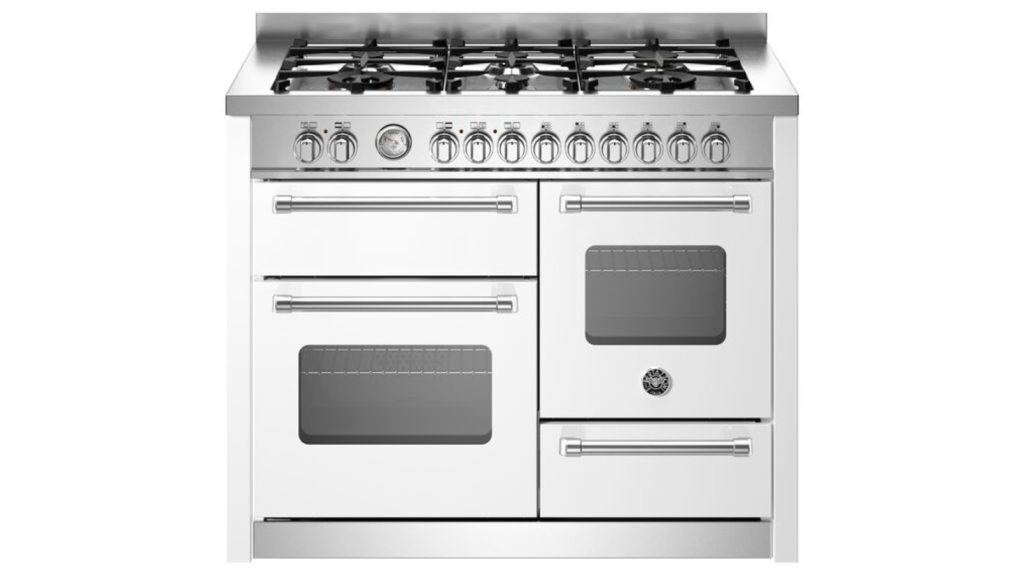 Bertazzoni | White and wide induction range cookers