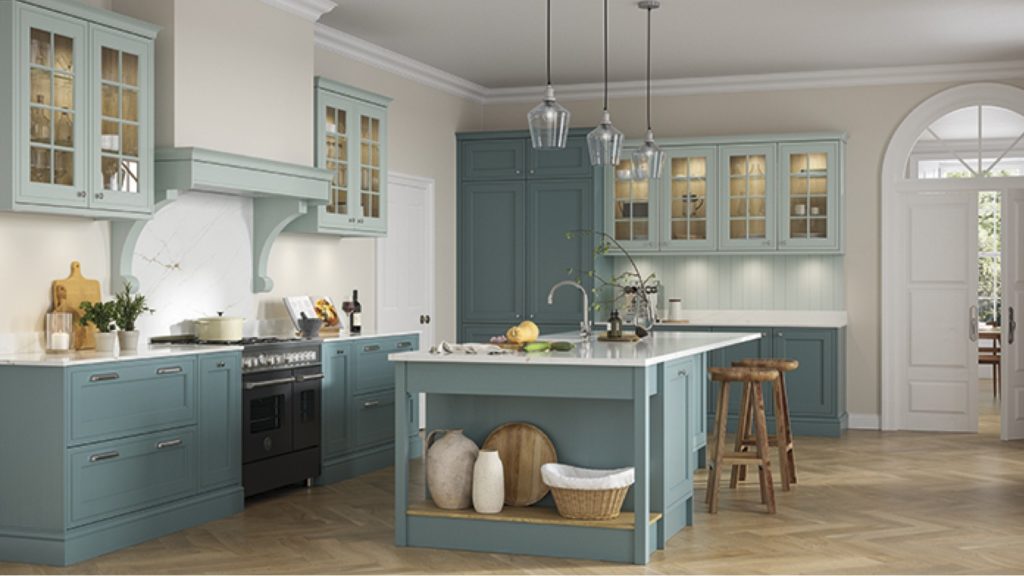 Masterclass Kitchens | In-frame Shakers and coastal colours