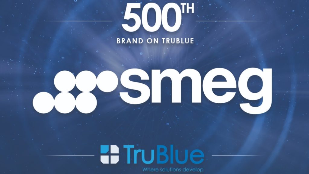 TruBlue names Smeg as 500th supplier