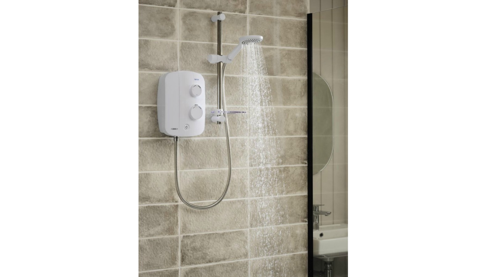 Quiet Mark approved power shower from Triton - KBN
