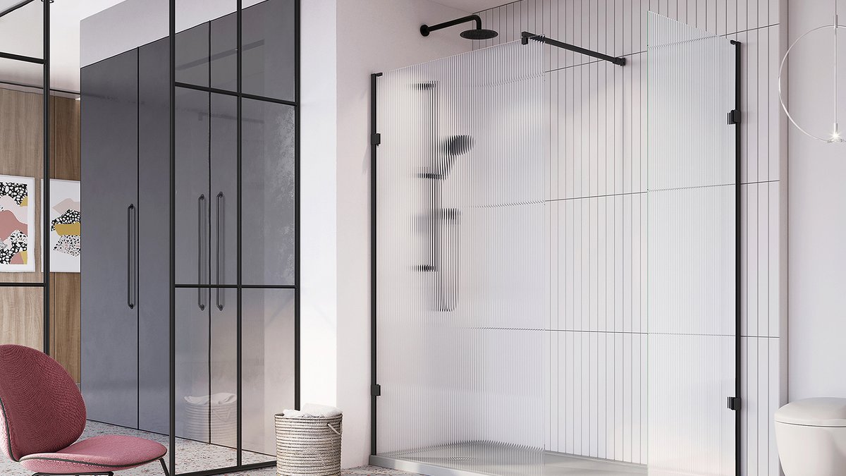 Roman | Fluted glass Liberty wetroom panels - https://t.co/1rNGzu13XY ...