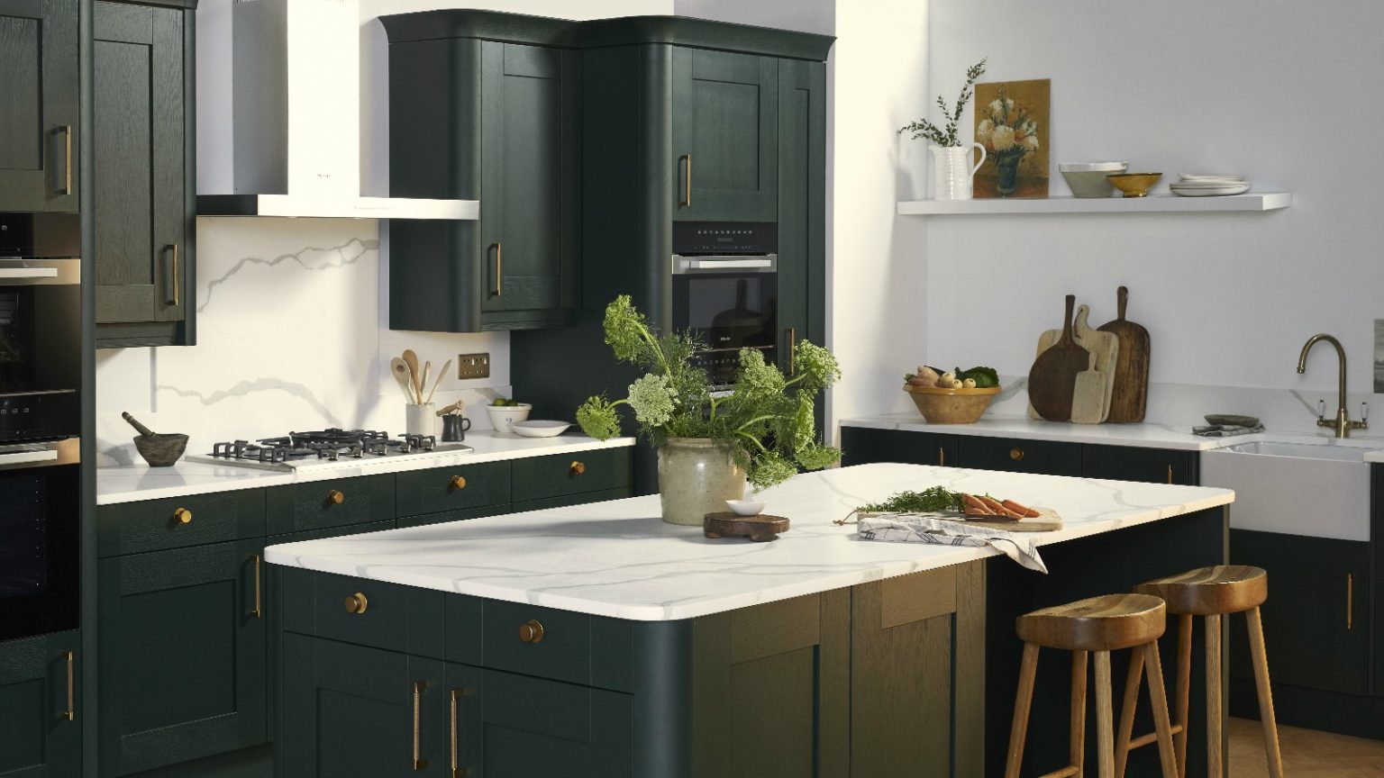 Homebase Country Living and House Beautiful kitchens KBN