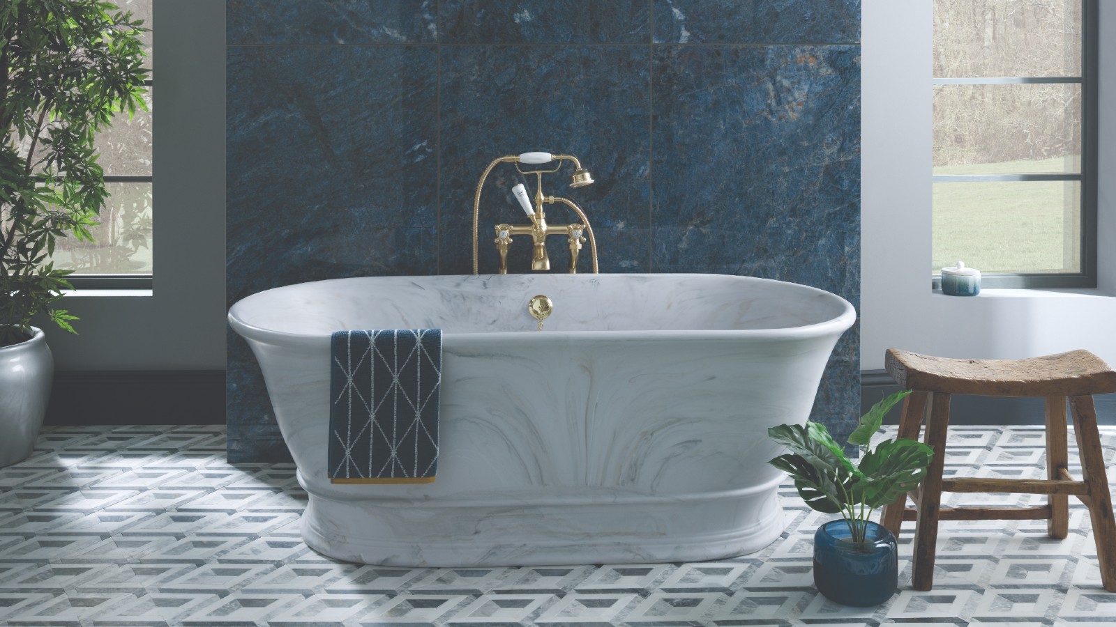 BC Designs | Marble-effect baths - Kitchens and Bathrooms News