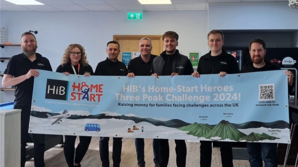HiB raises over £25k for Home-Start UK and helps hundreds of families