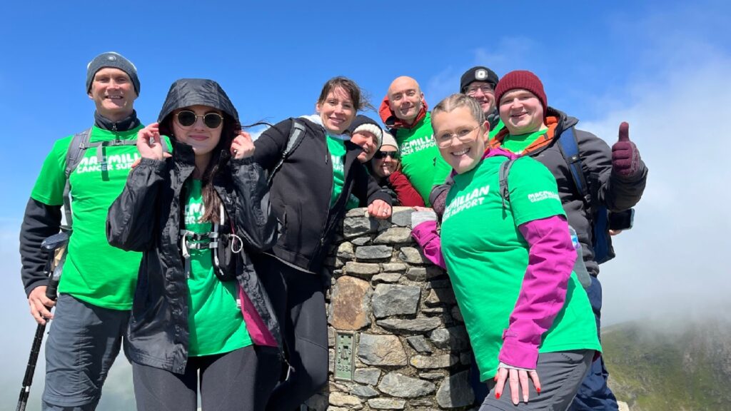 PJH climbs Snowden for charity