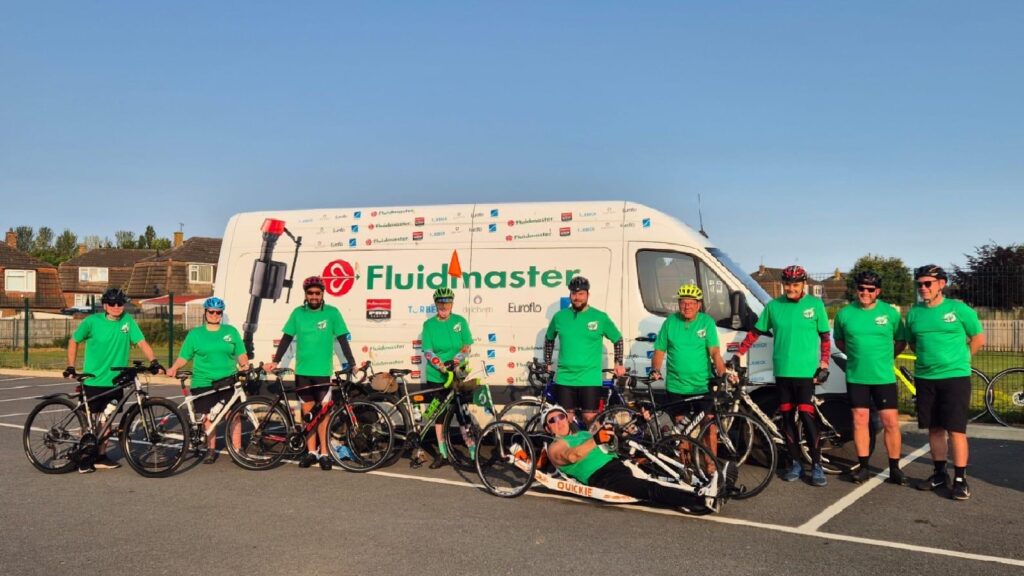 Fluidmaster organises 50-mile charity ride