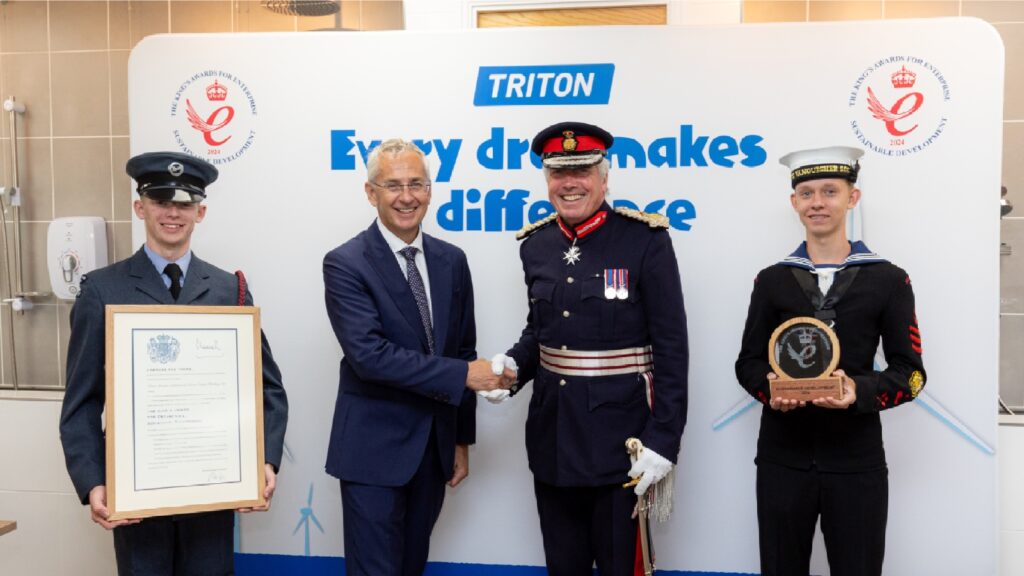 Triton presented King’s Award for Enterprise