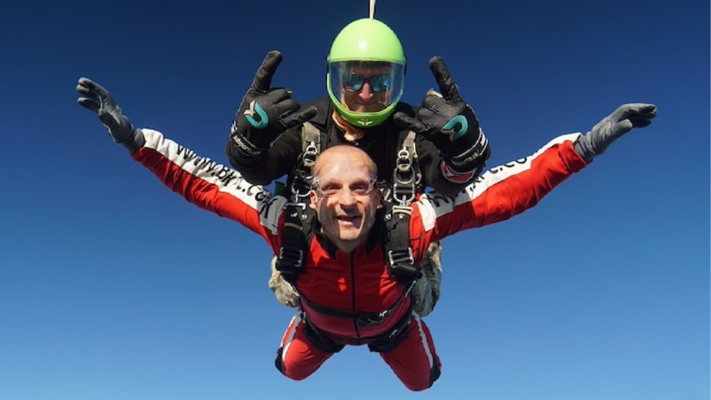 HPP trio complete “intense” and “exhilarating” charity skydive