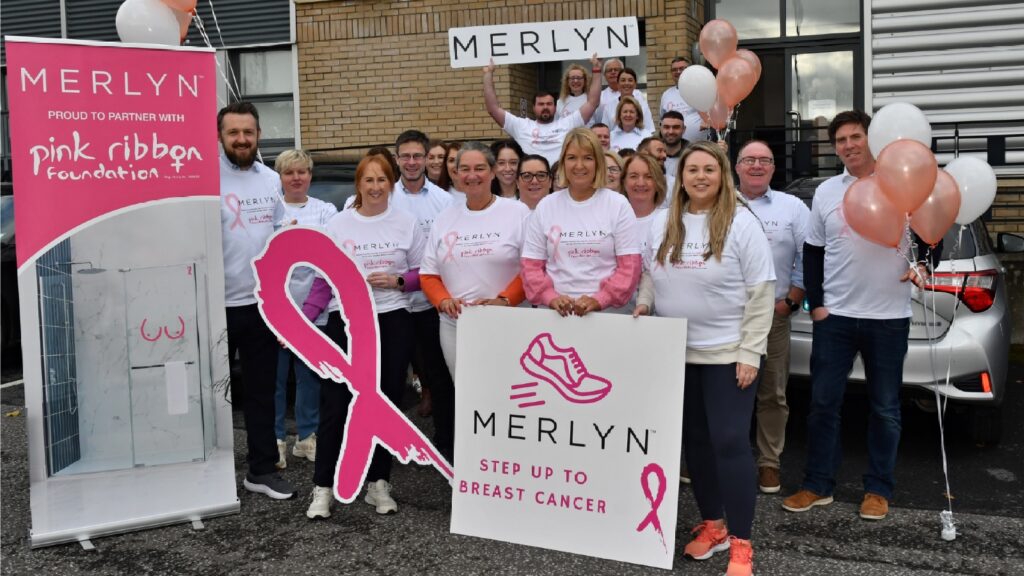 Merlyn kickstarts Step Up to Breast Cancer campaign