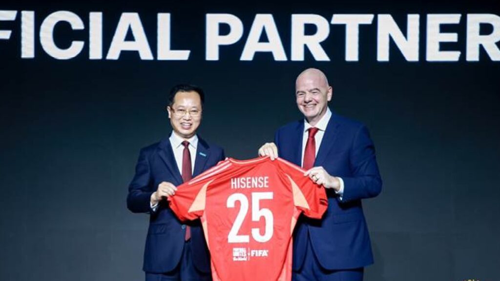 Hisense named first Official Partner of FIFA Club World Cup