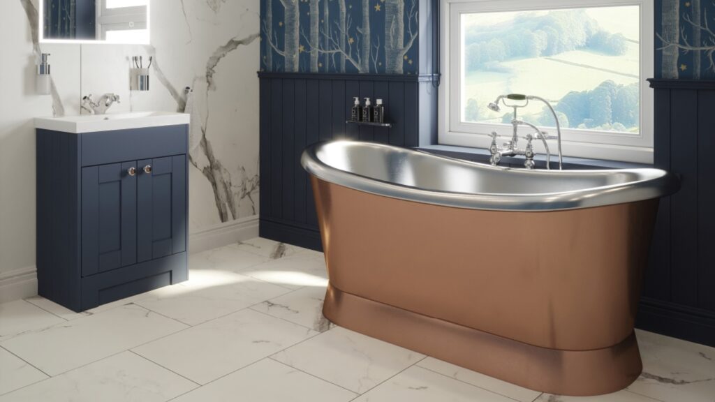 Waterline | Brass and copper baths