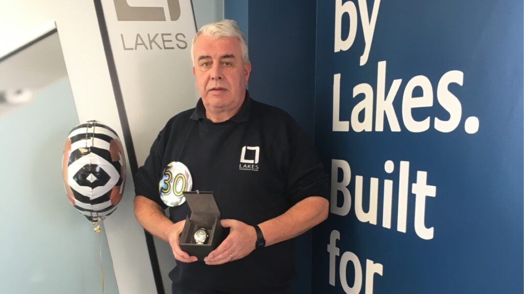 Lakes facilities manager celebrates 30 years