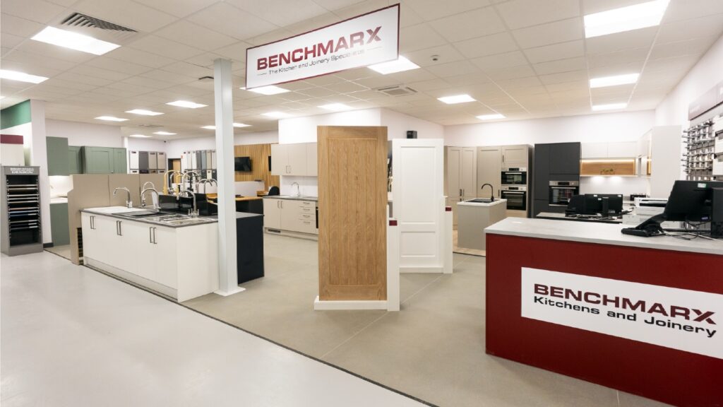 Travis Perkins' new destination branch features Benchmark showroom