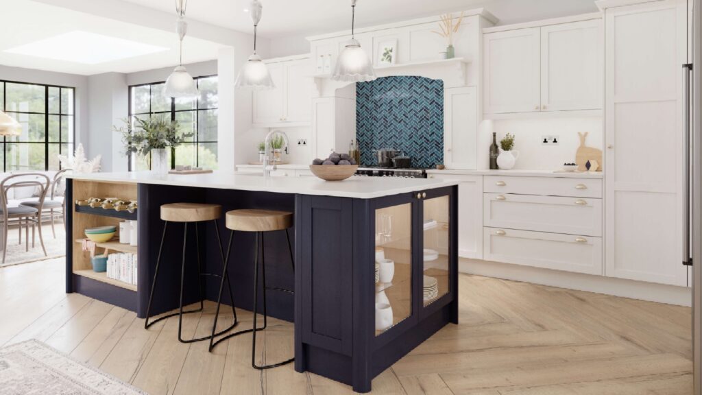 What makes the skinny Shaker kitchen a stand-out trend? 1