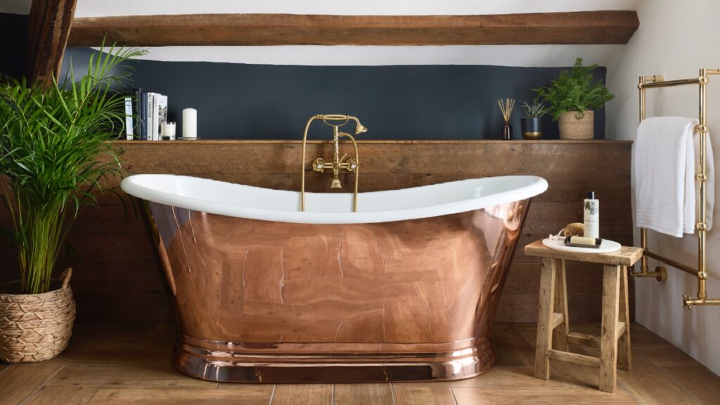 BC Designs | Copper/Acrylic Boat Bath