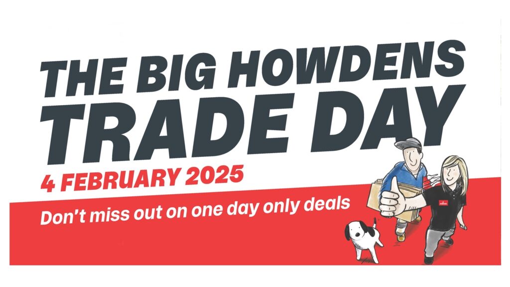 Howdens announces The Big Howdens Trade Day